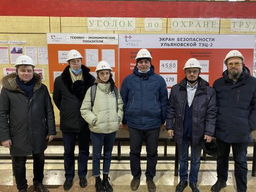 Ульяновскую ТЭЦ-2 посетили сотрудники Лабoратории междисциплинарных проблем энергетики УлГТУ 