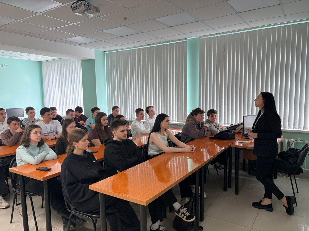 Представитель ООО «СП ВИС-МОС» провёл встречу со студентами нефтегазового направления