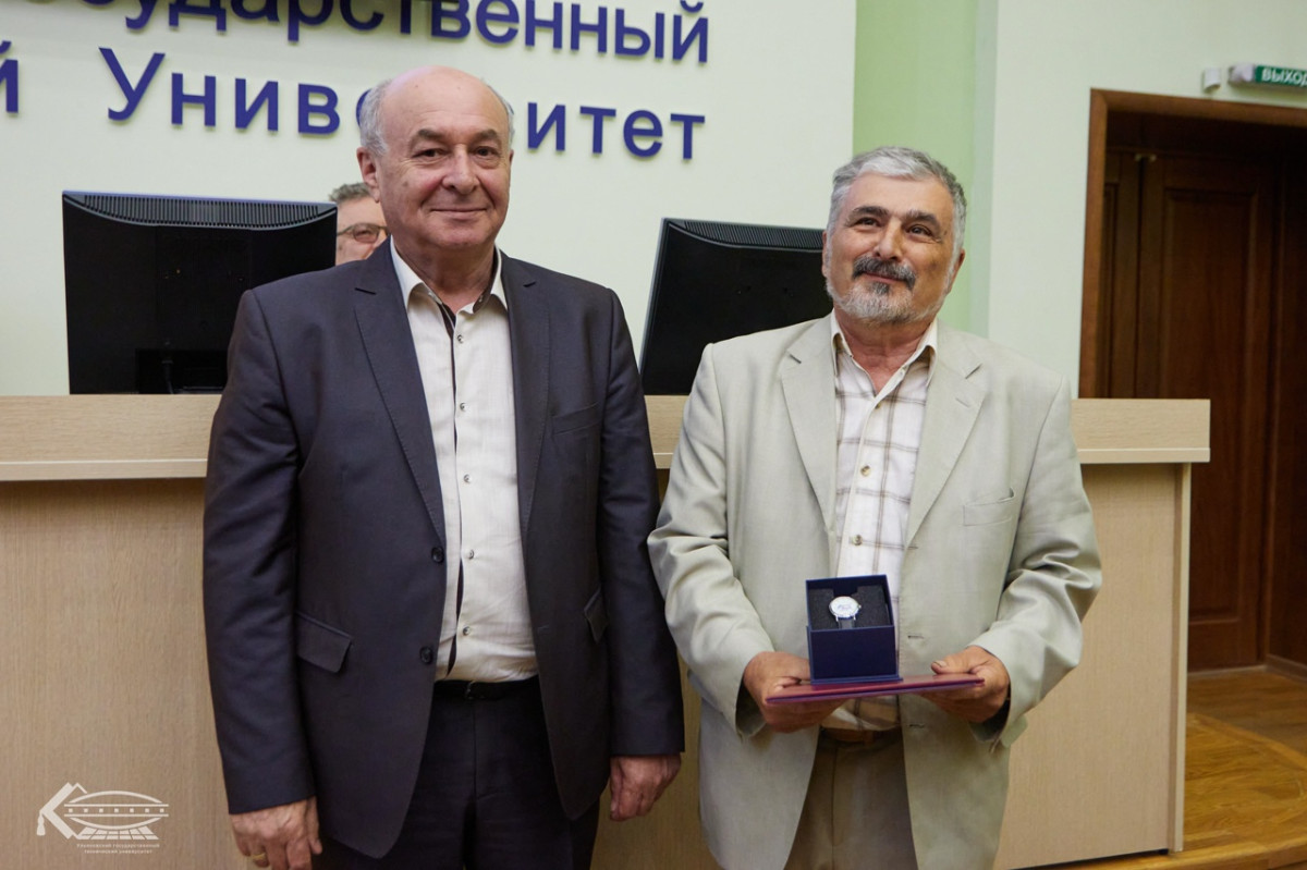 УлГТУ поздравляет Клячкина Владимира Николаевича с юбилеем