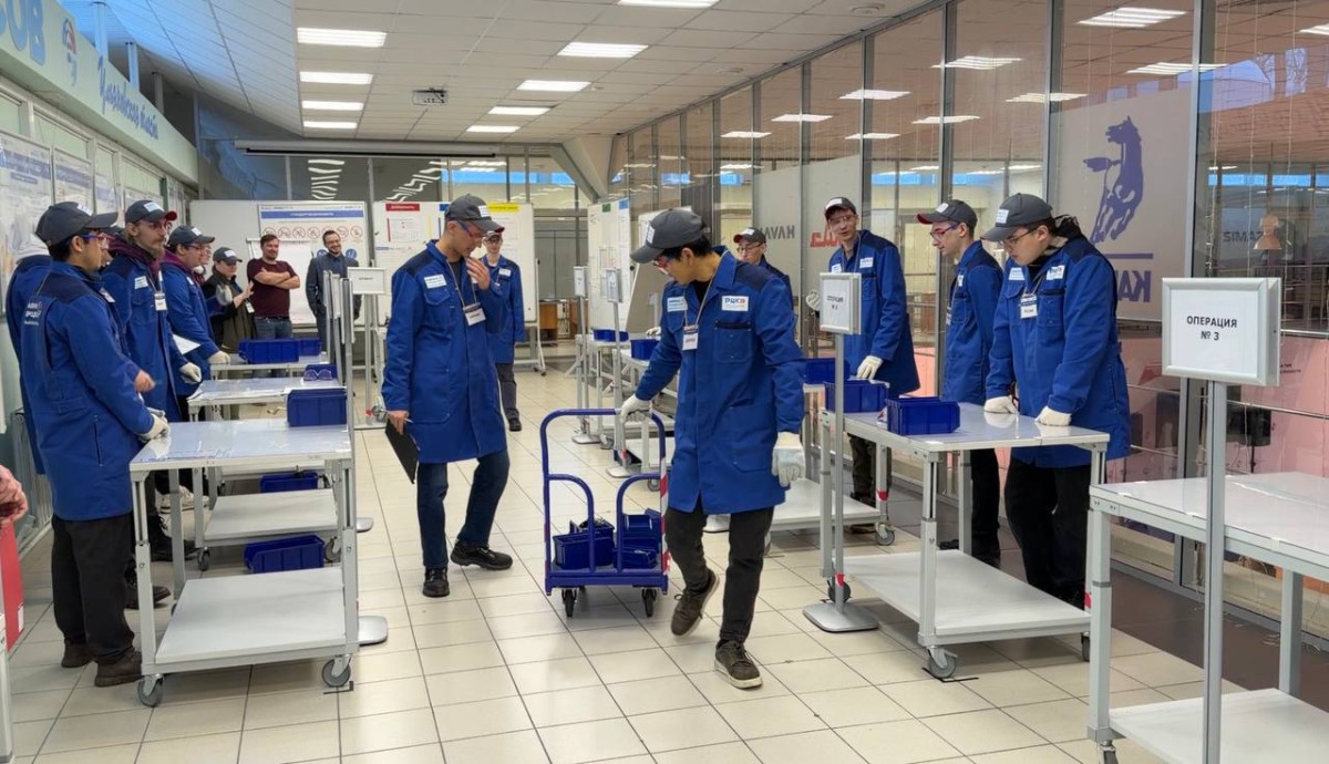 Студенты машиностроительного факультета УлГТУ приняли участие в интерактивной программе «Фабрика процессов»