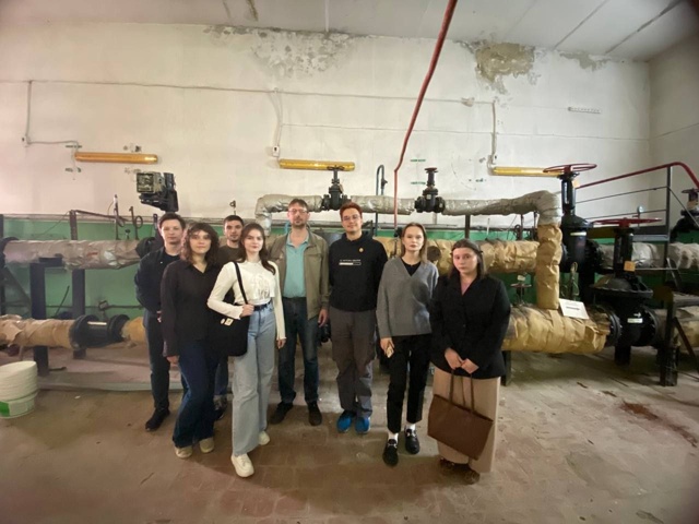 24 сентября студенты строительного факультета профиля «Теплогазоснабжение и вентиляция» посетили профильное предприятие УМУП "Городской Теплосервис"