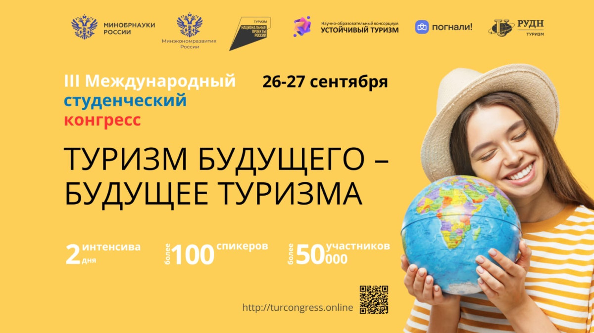 IV Международный студенческий конгресс «Туризм будущего – Дорогу молодым!»