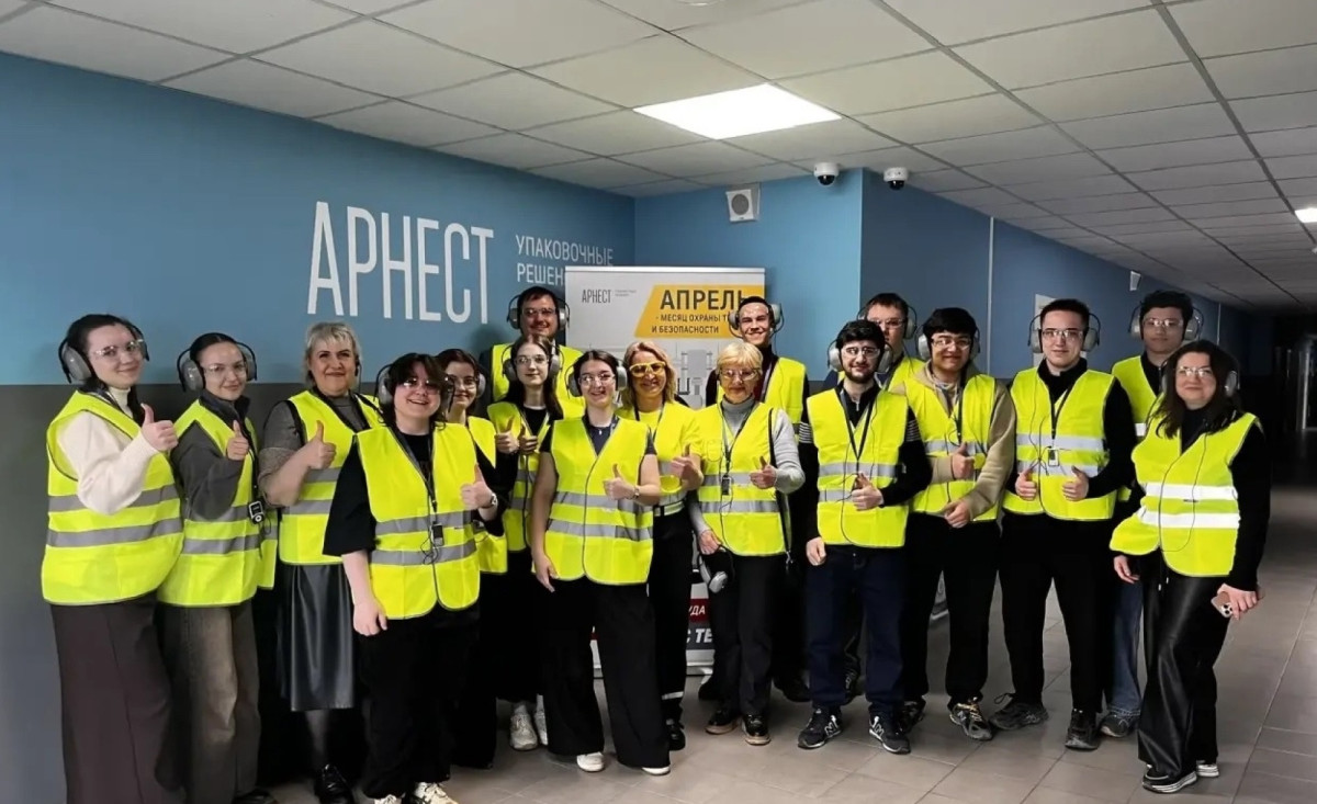 Экскурсия студентов-энергетиков на производственную площадку