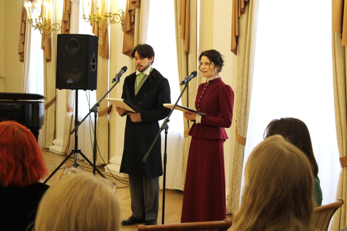 Студенты кафедры ФМиГД посетили торжественное открытие юбилейного года Николая Карамзина